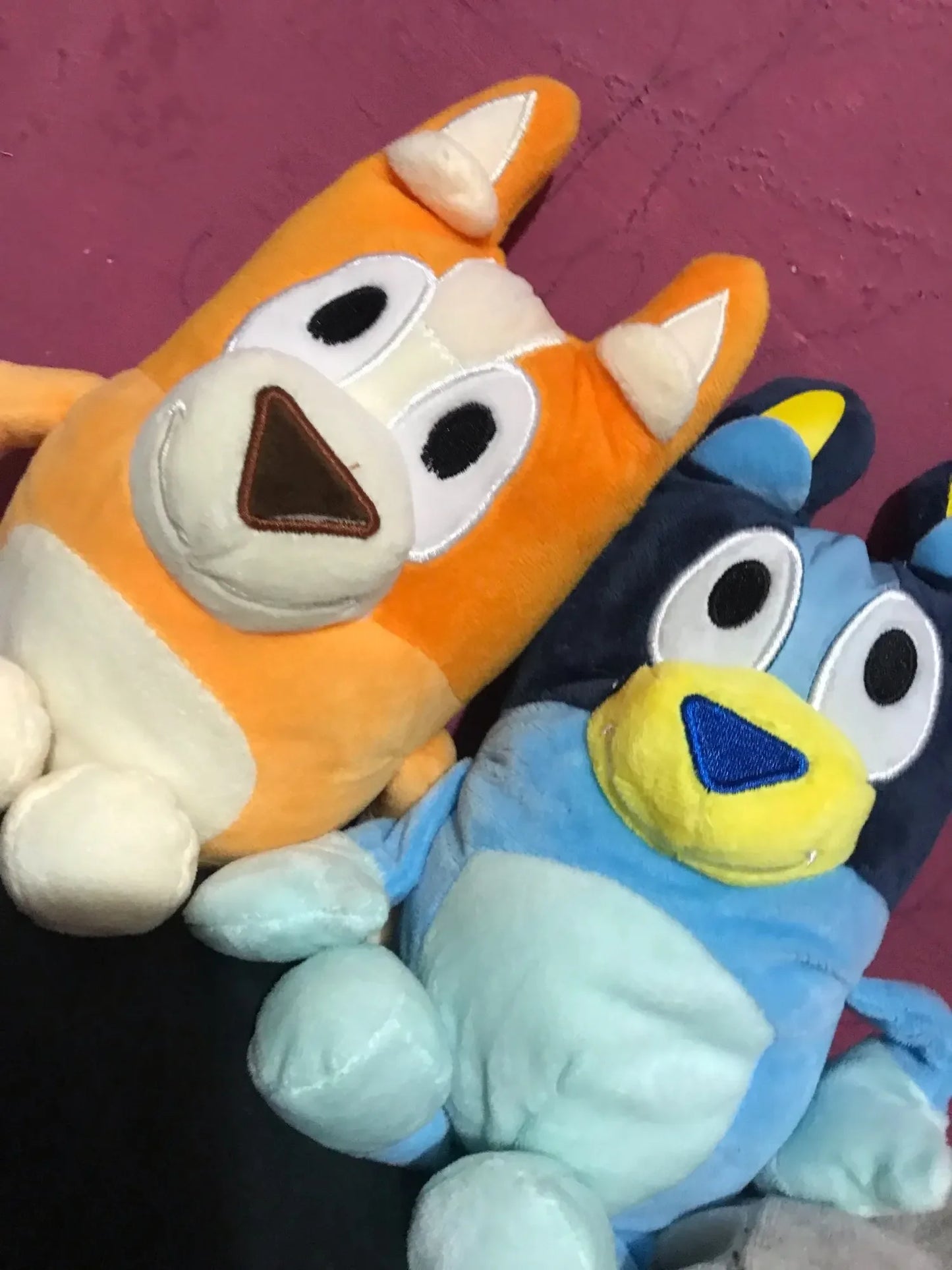 28cm Kawaii Anime Bluey Family Bingo Dog Music Figure Plush Toys Stuffed Animals Toy For Children Holiday Gifts