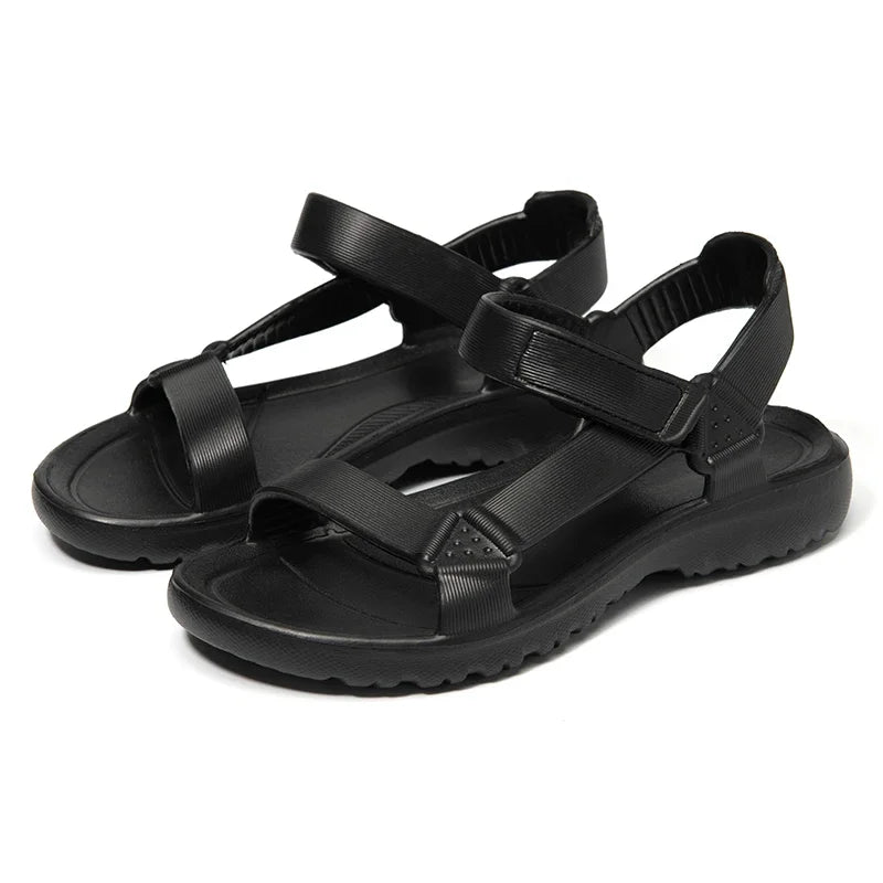 Womens Sandals Summer Trend Anti-slip Wear-resistant Lightweight EVA Flat Sandals for Women Outdoor Beach Shoes for Women