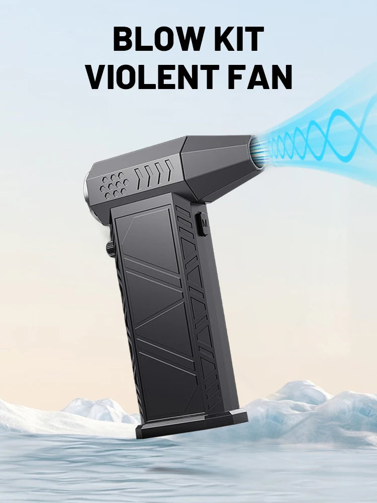 X9 Turbo Jet Blower 300000RPM Powerful Air Blower Brushless Motor Turbo Fan Wind Speed 58m/s 8000mAh Souffleur Air Puissant Tool