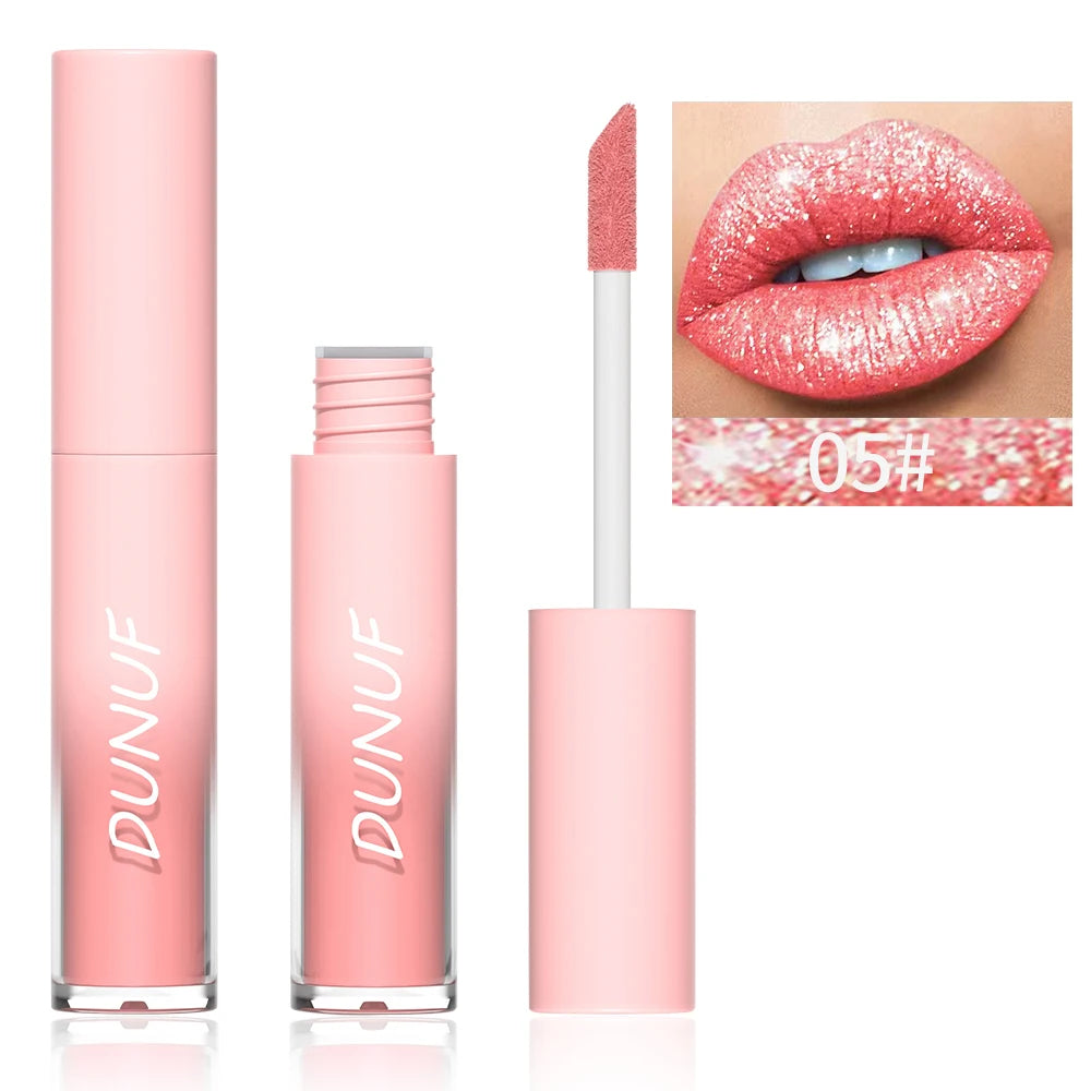 1pcs Pearlescent Lipstick - Waterproof Long-Lasting Lip Gloss Easy to Paint Exquisite Gift Stage Makeup Daily Makeup Universal
