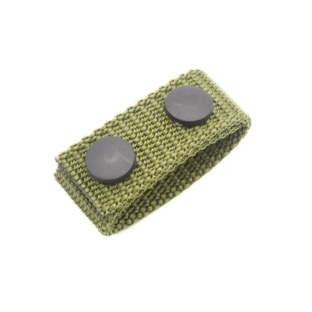 1pc Outdoor Tools Hiking Nylon Molle Ribbon Webbing D Buckle Key Hook Clip Climbing Carabiner