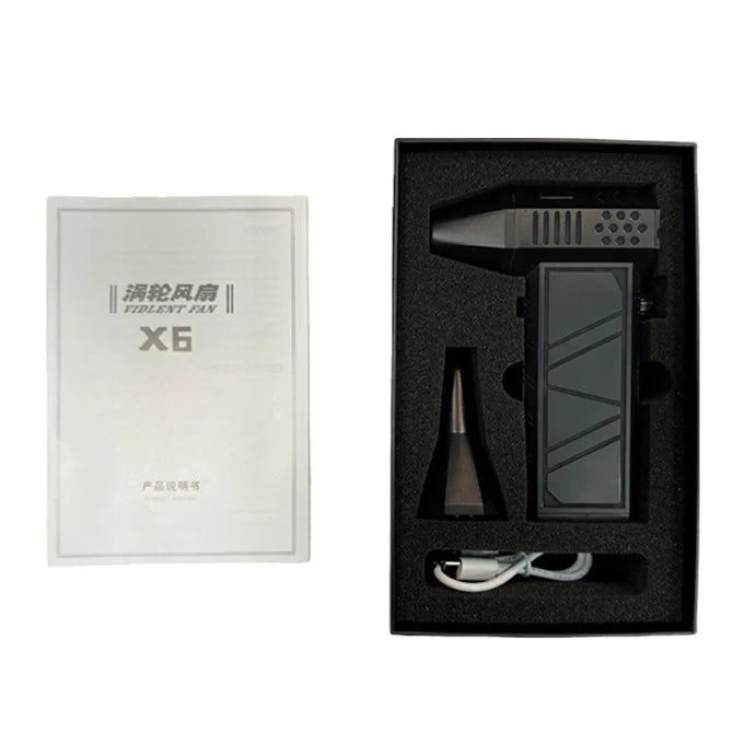 Xiaomi X6 Violent Fan 140000RPM Powerful Air Blower Vacuum Dust Cleaner TypeC Charging Strong Winds 53m/s Brushless Turbo Blower