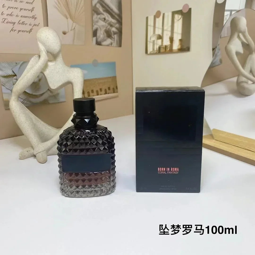 100ML Original Brand Perfume High-Quality Long Lasting Fragrance Charming Lady Body Spray Men Women's Perfumes Born in Roma