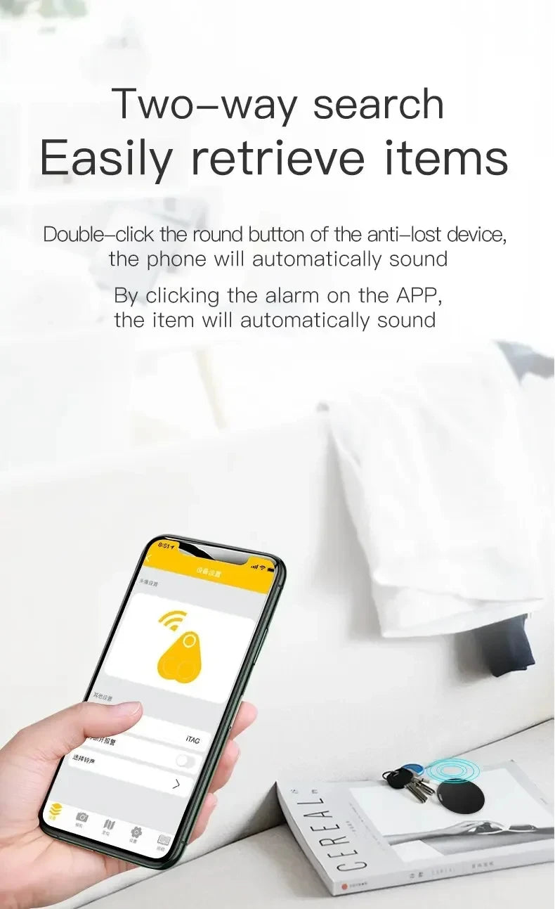 Xiaomi Mini GPS Bluetooth Tracker Air Tag Anti-Lost Device Pet elderly Kids Wallet Tracking IOS Android Smart Finder Locator NEW