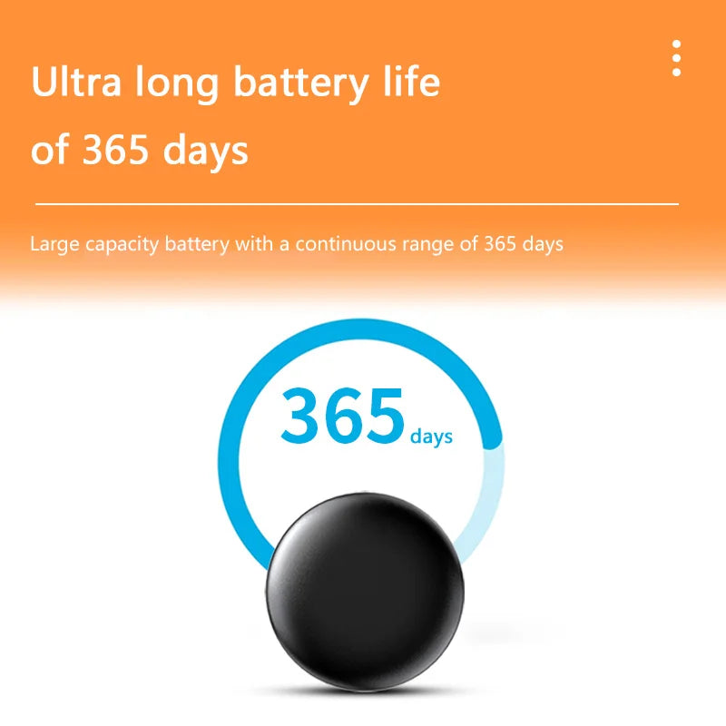 Xiaomi Mini GPS Tracker Bluetooth 5.0 Anti-Lost Device Pet Kids Bag Wallet Tracking Android IOS Smart Finder Locator Accessory