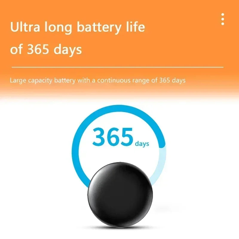 XIAOMI GPS Smart Tracker Elderly Children Anti-Lost Reminder Device Pets Bag Wallet Bluetooth Locator For Apple Android Finder