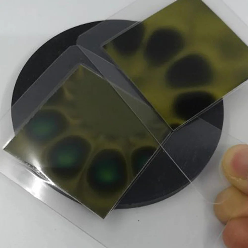 25/30/50mm Magnetic Field Viewer Magnet Poles Testing Card Magnetism Area Observation Film Card Magnet Detector Pattern Display