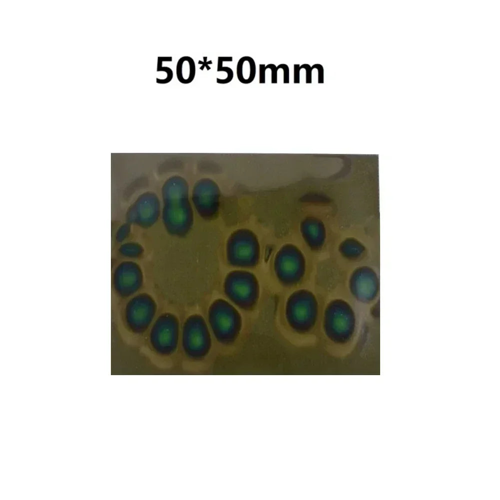 25/30/50mm Magnetic Field Viewer Magnet Poles Testing Card Magnetism Area Observation Film Card Magnet Detector Pattern Display