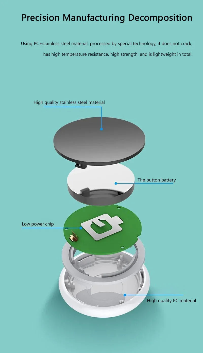 Xiaomi Mini GPS Tracker Bluetooth 5.0 Anti-Lost Device Pet Kids Bag Wallet Tracking Android IOS Smart Finder Locator Accessory