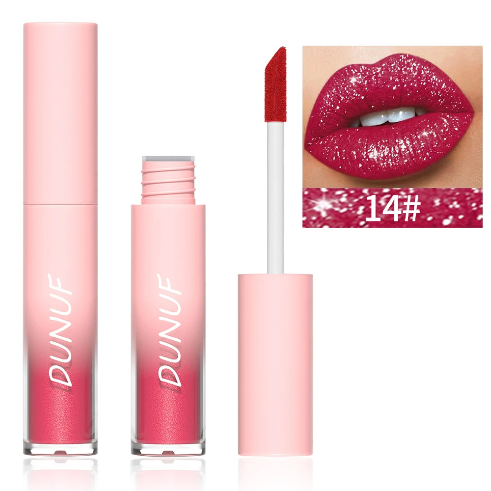1pcs Pearlescent Lipstick - Waterproof Long-Lasting Lip Gloss Easy to Paint Exquisite Gift Stage Makeup Daily Makeup Universal