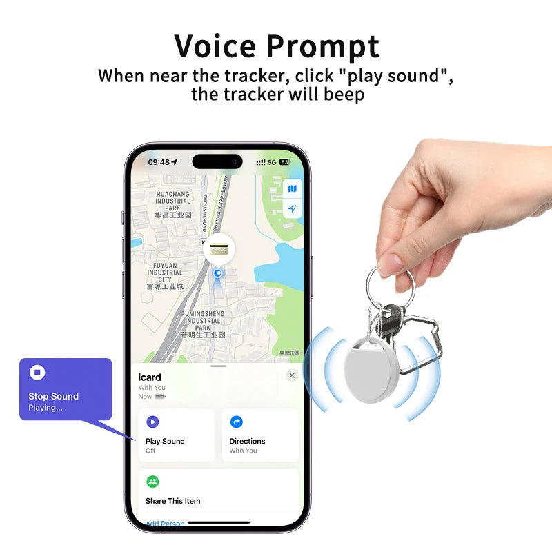 Xiaomi Airtag Bluetooth GPS Trackers IPX 5 Waterproof Sport Tracking Find My Elderly Kids Pets Available Mini Finders For iPhone