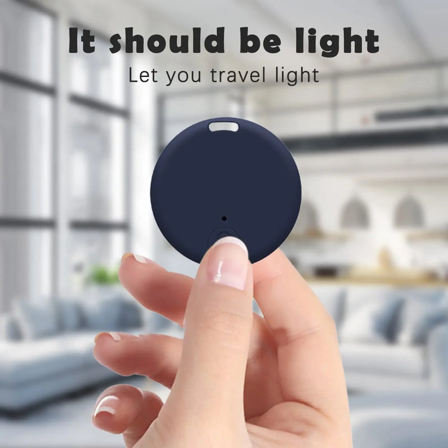 Xiaomi Portable Mini GPS Bluetooth Anti Lost Tracker For Old Men Kid Pet Bluetooth 5.0 Mobile Key Round Tracking Smart Locator