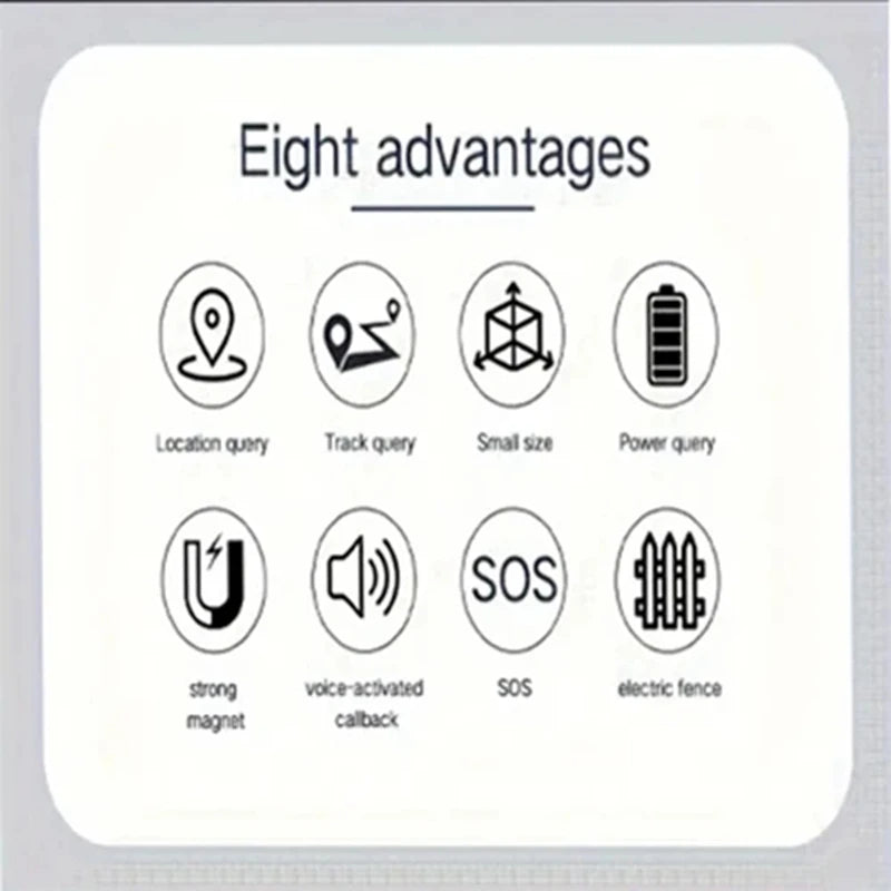 Xiaomi GF07 GPS Portable Tracker Magnetic Car Tracking Anti-Lost Airtag Anti-Theft Equipment Precise Positioning GPS Locator