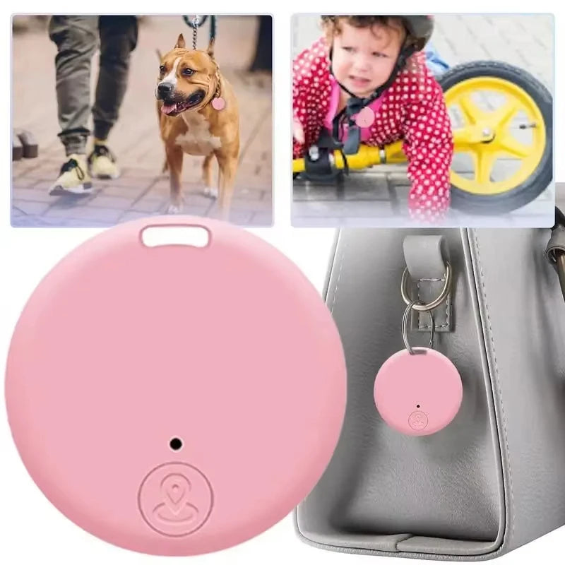 Xiaomi Portable Mini GPS Bluetooth Anti Lost Tracker For Old Men Kid Pet Bluetooth 5.0 Mobile Key Round Tracking Smart Locator