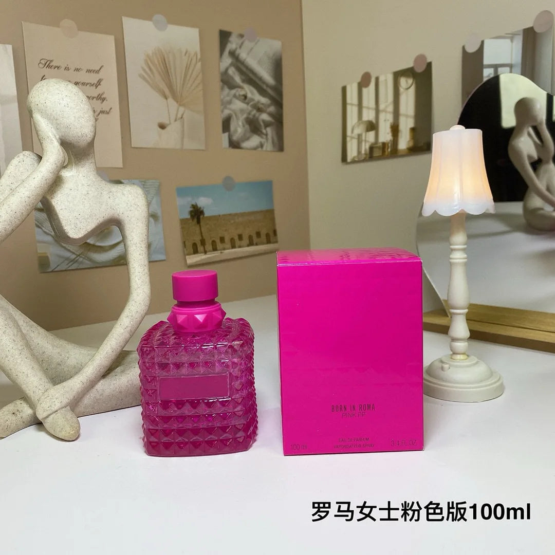 100ML Original Brand Perfume High-Quality Long Lasting Fragrance Charming Lady Body Spray Men Women's Perfumes Born in Roma