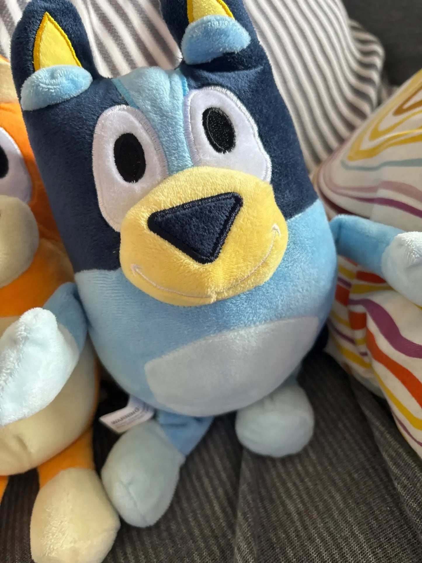28cm Kawaii Anime Bluey Family Bingo Dog Music Figure Plush Toys Stuffed Animals Toy For Children Holiday Gifts