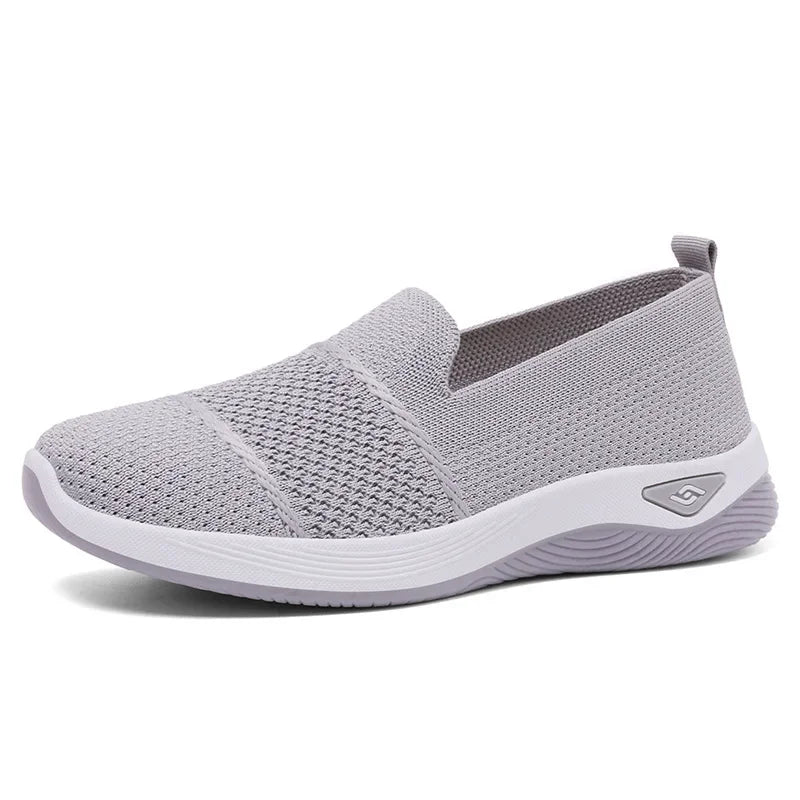 Women Work Shoes Comfortable for Work Spring Autumn Women Mesh Breathable Casual Slip on Platform Shoes Sneakers Women 36-41
