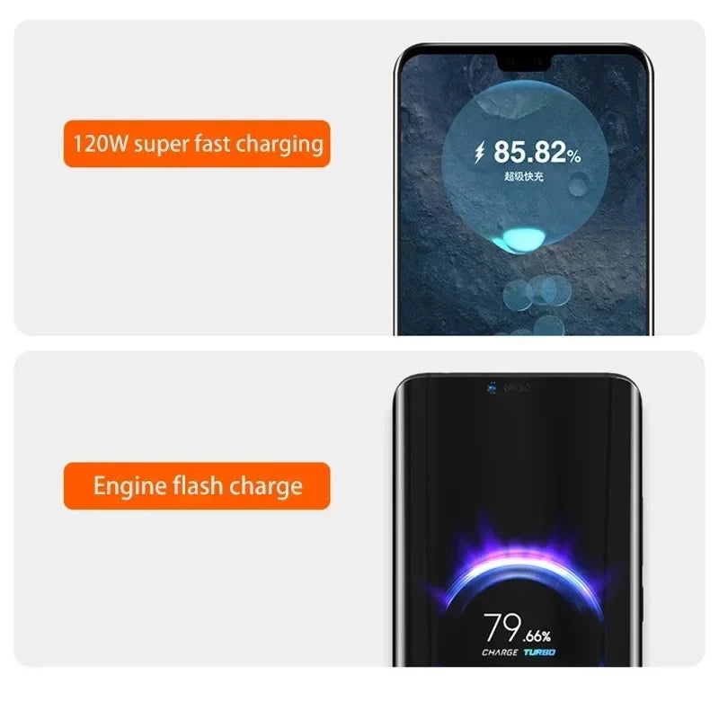Xiaomi 200000mAh LED Digital Display Power Bank High Capacity 120W Super Fast Charging Portable External Battery For IPhone New