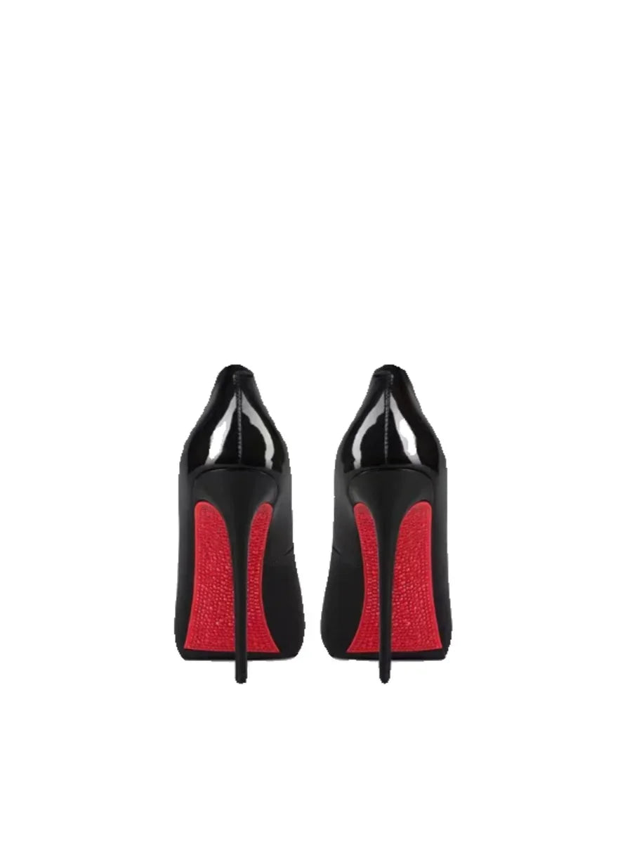 2025 New Hot Selling Solid Color Women's Single Shoes Pointed Toe Stiletto Heel Slip-on Party Banquet Fashion Women's Shoes