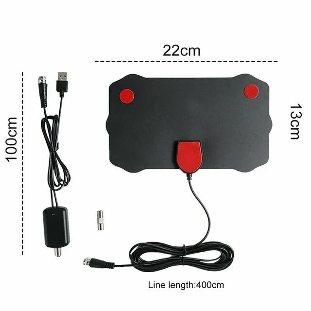 2024 New 4K 8K Indoor Digital TV Antenna HD HDTV Antena DVB-T/T2 DVBT2 Cable TV Antena 5000Miles UHF VHF DTV Tv Antennas Aerial