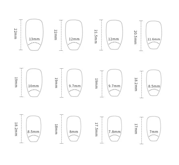 24Pcs Short Square Coffin False Nails Square Fake Nails with Glue French Glitter Wearable Acrylic Nails Set Press on Nail Tips