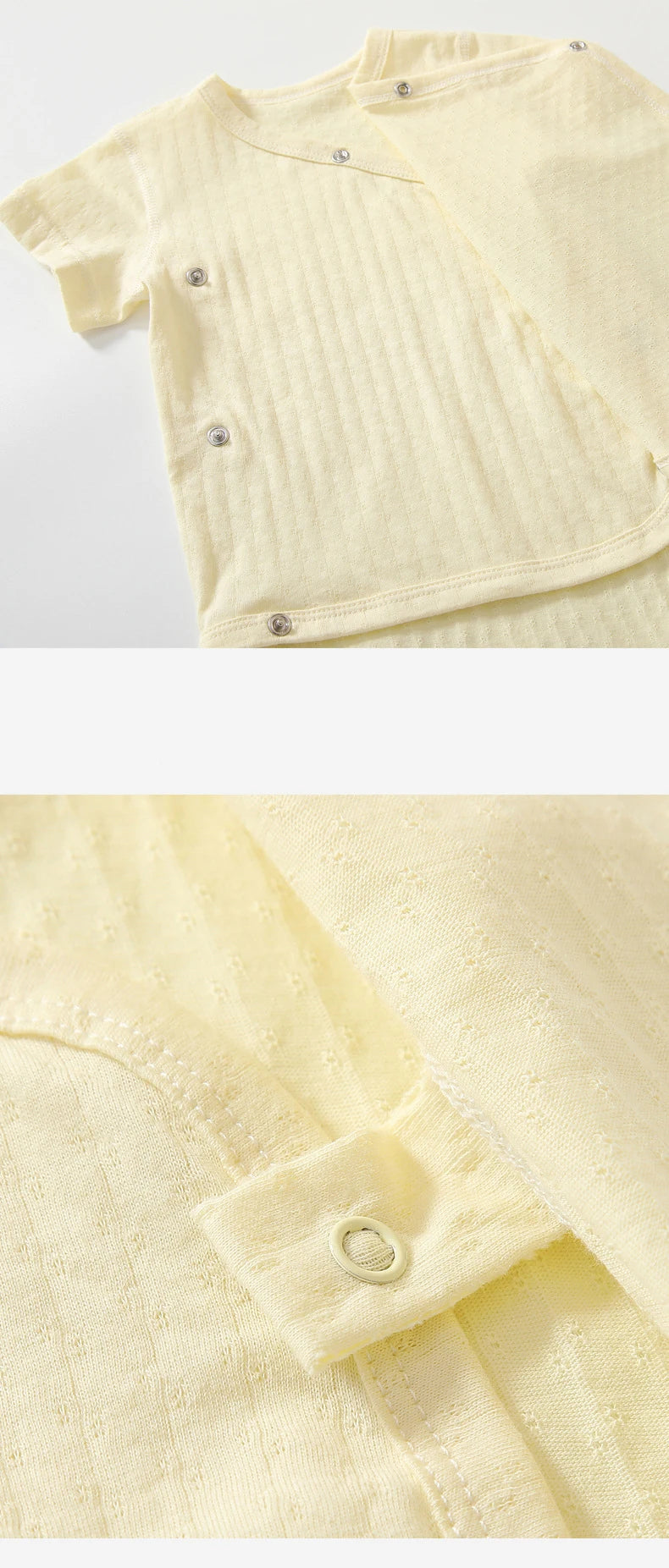 2Pcs Summer Newborn Baby Girls Romper Pure Color Cotton Short Sleeved Bodysuit Infants Breathable Soft Bebe Jumpsuit