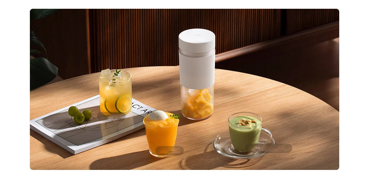 XIAOMI MIJIA Portable Juicer Cup 2 Electric Fruit Blender Machine Orange Juicer Kitchen Food Processor Make Juice Extractor Home