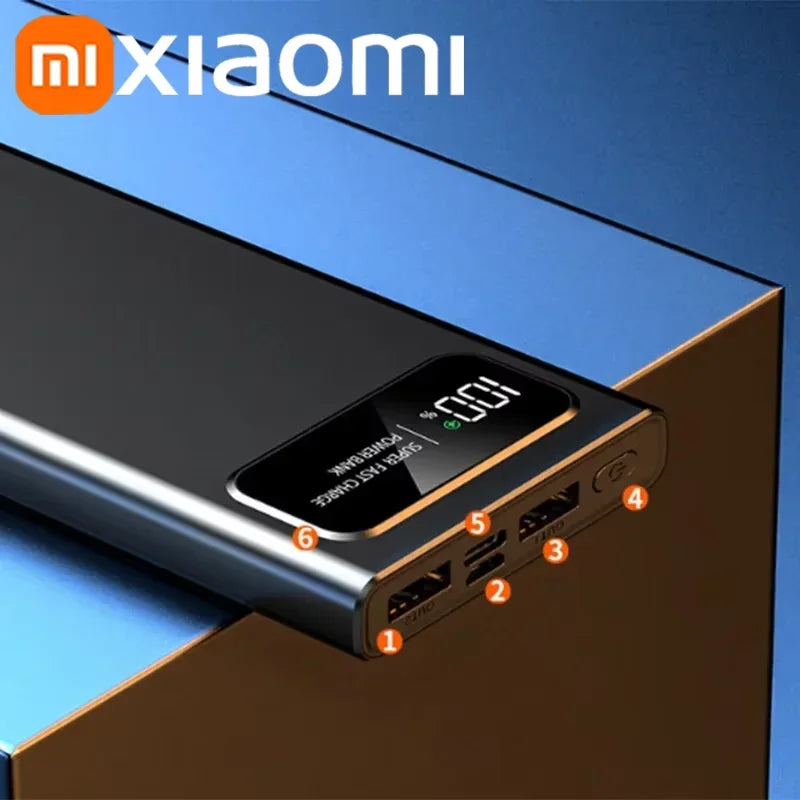 Xiaomi 120W PowerBank Super Fast Charging 200000mAh Large Capacity Portable Emergency Battery Supply Mobile Power For IPhone New