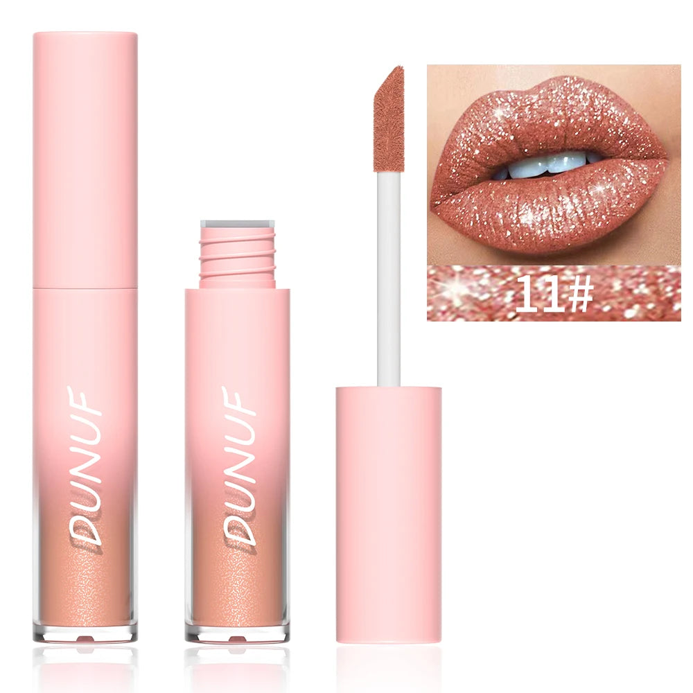 1pcs Pearlescent Lipstick - Waterproof Long-Lasting Lip Gloss Easy to Paint Exquisite Gift Stage Makeup Daily Makeup Universal