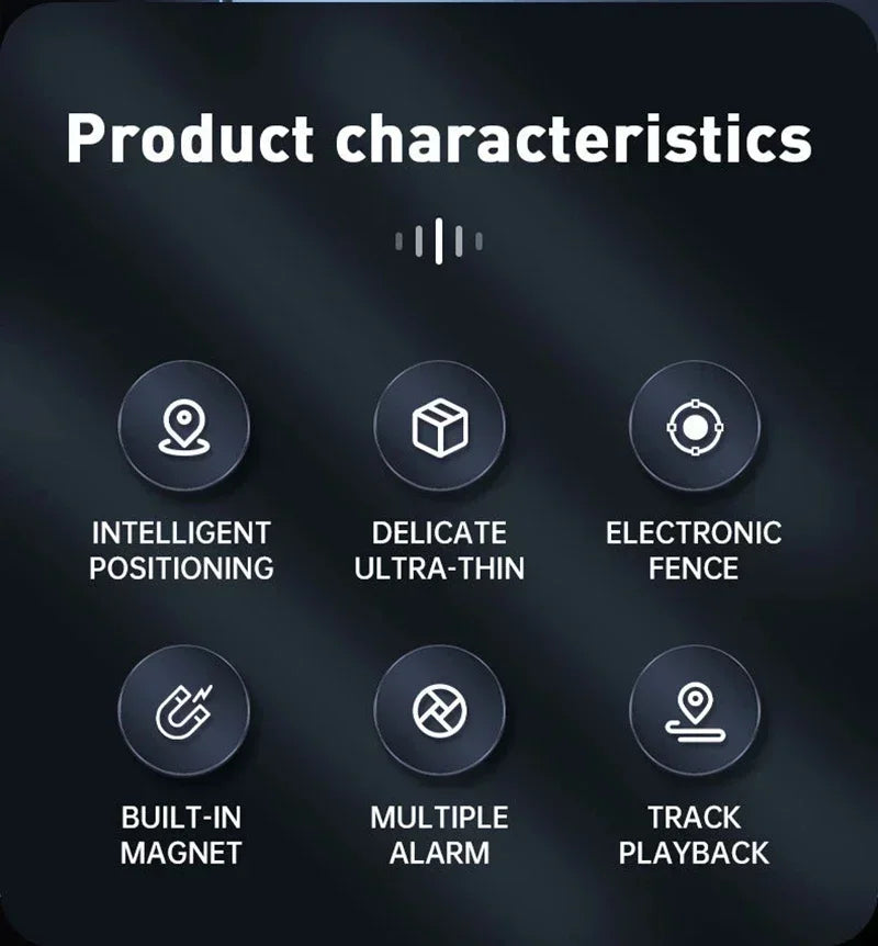 Xiaomi GPS Tracker Strong Magnetic Car Anti-Lost Device Pet Kids Bag racking Smart Finder Locator Accessories For IOS Android