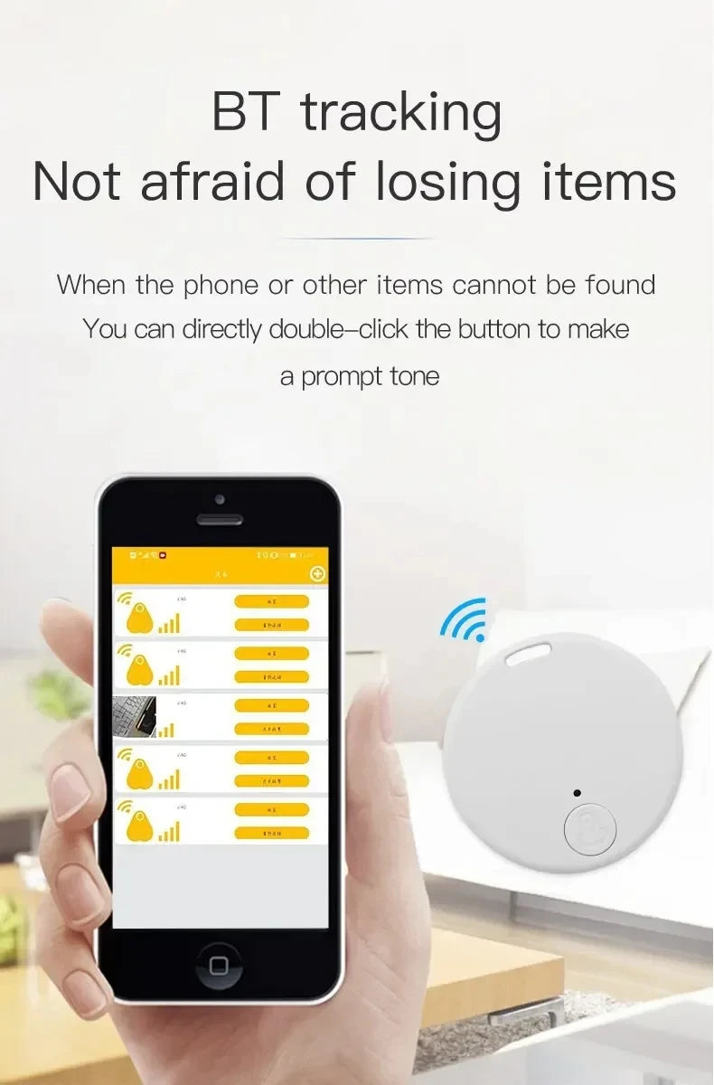 Xiaomi Mini GPS Bluetooth Tracker Air Tag Anti-Lost Device Pet elderly Kids Wallet Tracking IOS Android Smart Finder Locator NEW