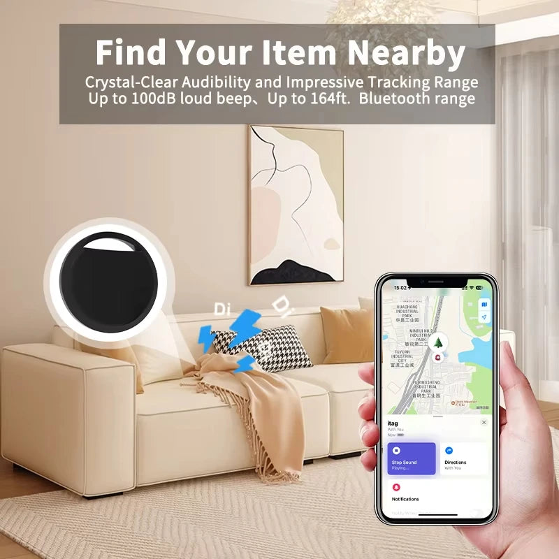 Xiaomi Airtag Bluetooth GPS Trackers IPX 5 Waterproof Sport Tracking Find My Elderly Kids Pets Available Mini Finders For iPhone