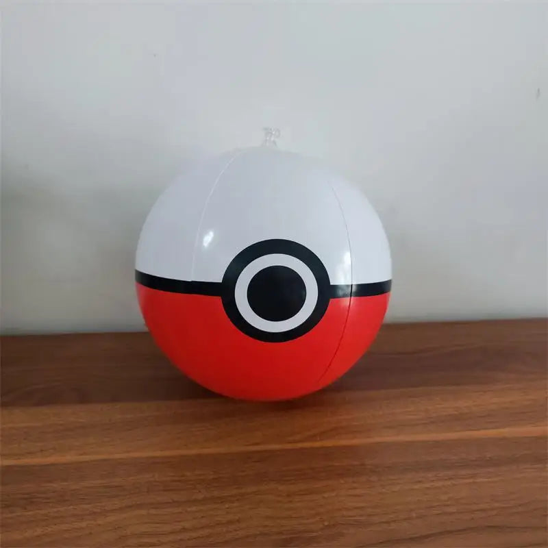 1PCS Pokeball Inflatable Beach Ball 30CM 40CM Balloons Football Swimming Pool Beach Party Decoration Sports Ball Fun Toy