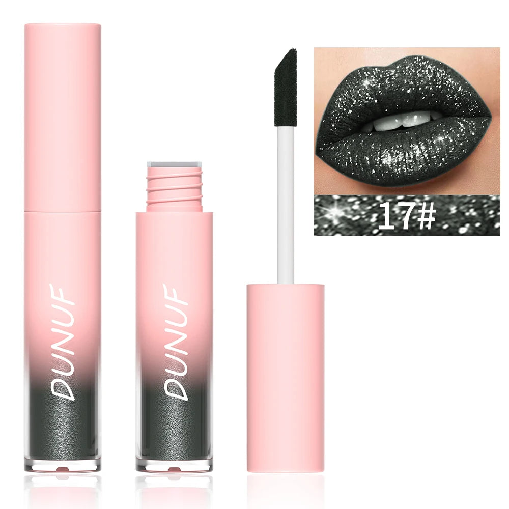1pcs Pearlescent Lipstick - Waterproof Long-Lasting Lip Gloss Easy to Paint Exquisite Gift Stage Makeup Daily Makeup Universal