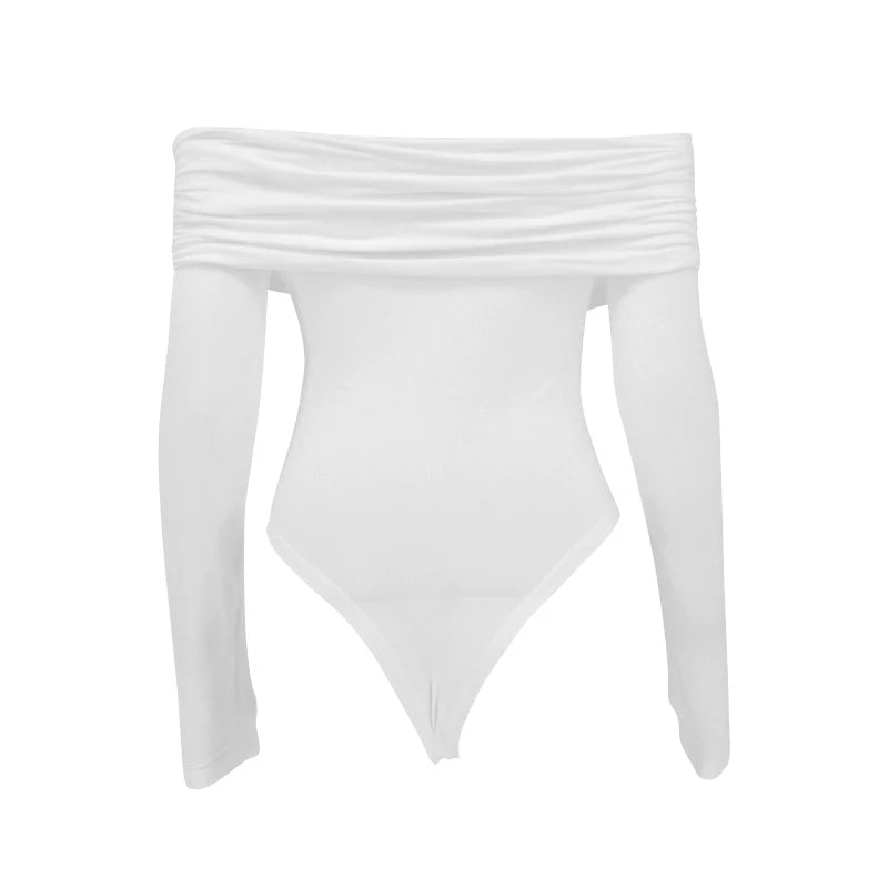 Women's Bodysuits Autumn New Black Sexy Backless Solid Corset Slim Fashion Crossed Bodysuits Long Sleeves Casual Knitted Rompers
