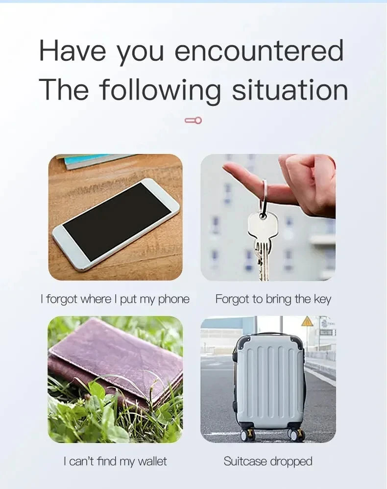 Xiaomi Mini GPS Bluetooth Tracker Air Tag Anti-Lost Device Pet elderly Kids Wallet Tracking IOS Android Smart Finder Locator NEW