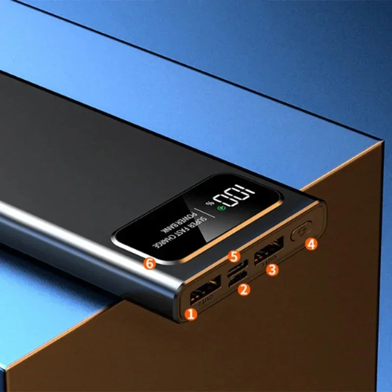 Xiaomi 120W PowerBank Super Fast Charging 200000mAh Large Capacity Portable Emergency Battery Supply Mobile Power For IPhone New