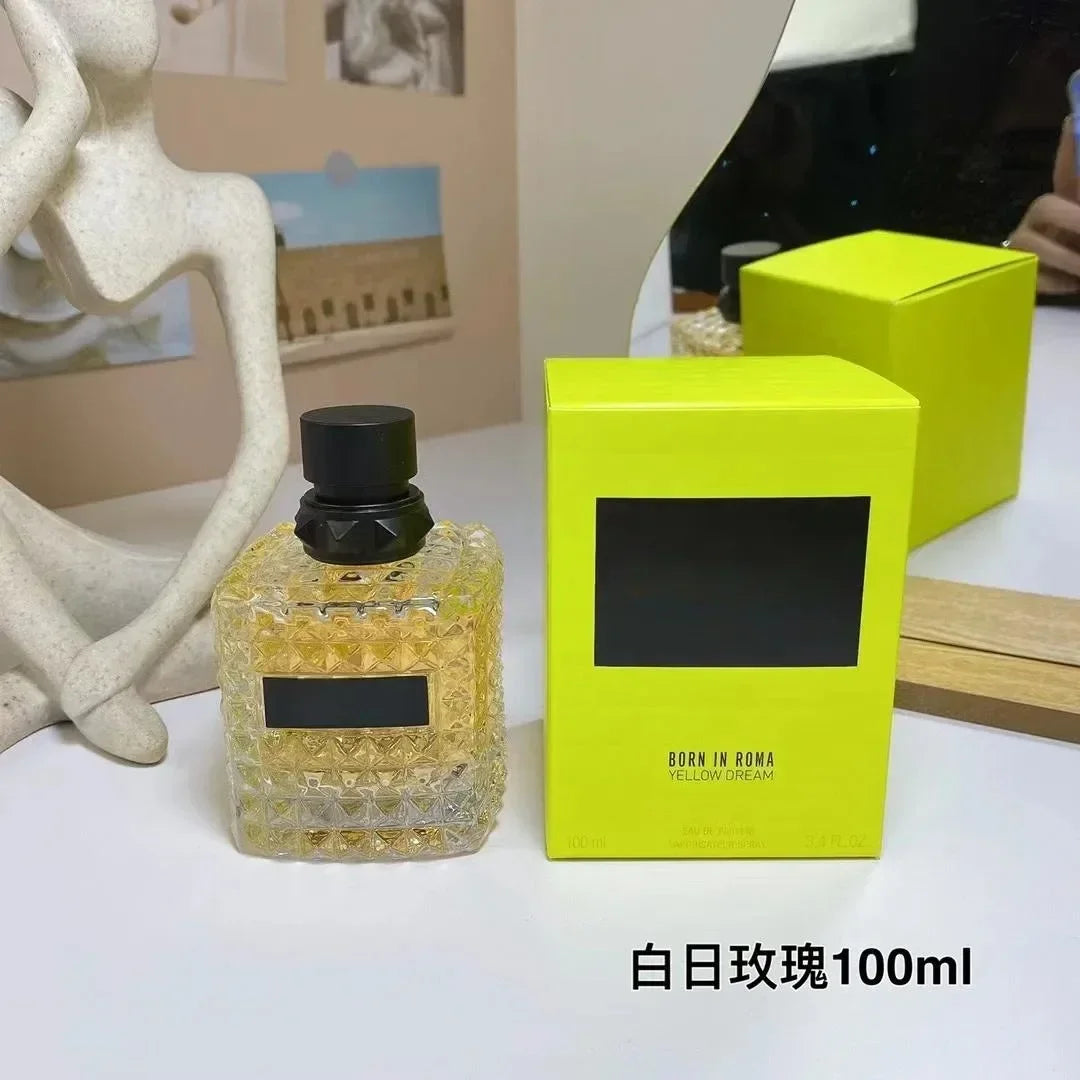 100ML Original Brand Perfume High-Quality Long Lasting Fragrance Charming Lady Body Spray Men Women's Perfumes Born in Roma