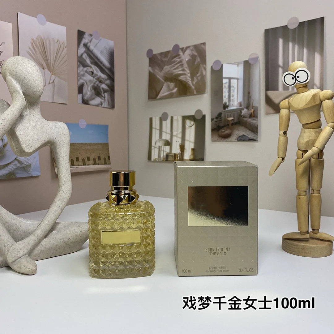 100ML Original Brand Perfume High-Quality Long Lasting Fragrance Charming Lady Body Spray Men Women's Perfumes Born in Roma
