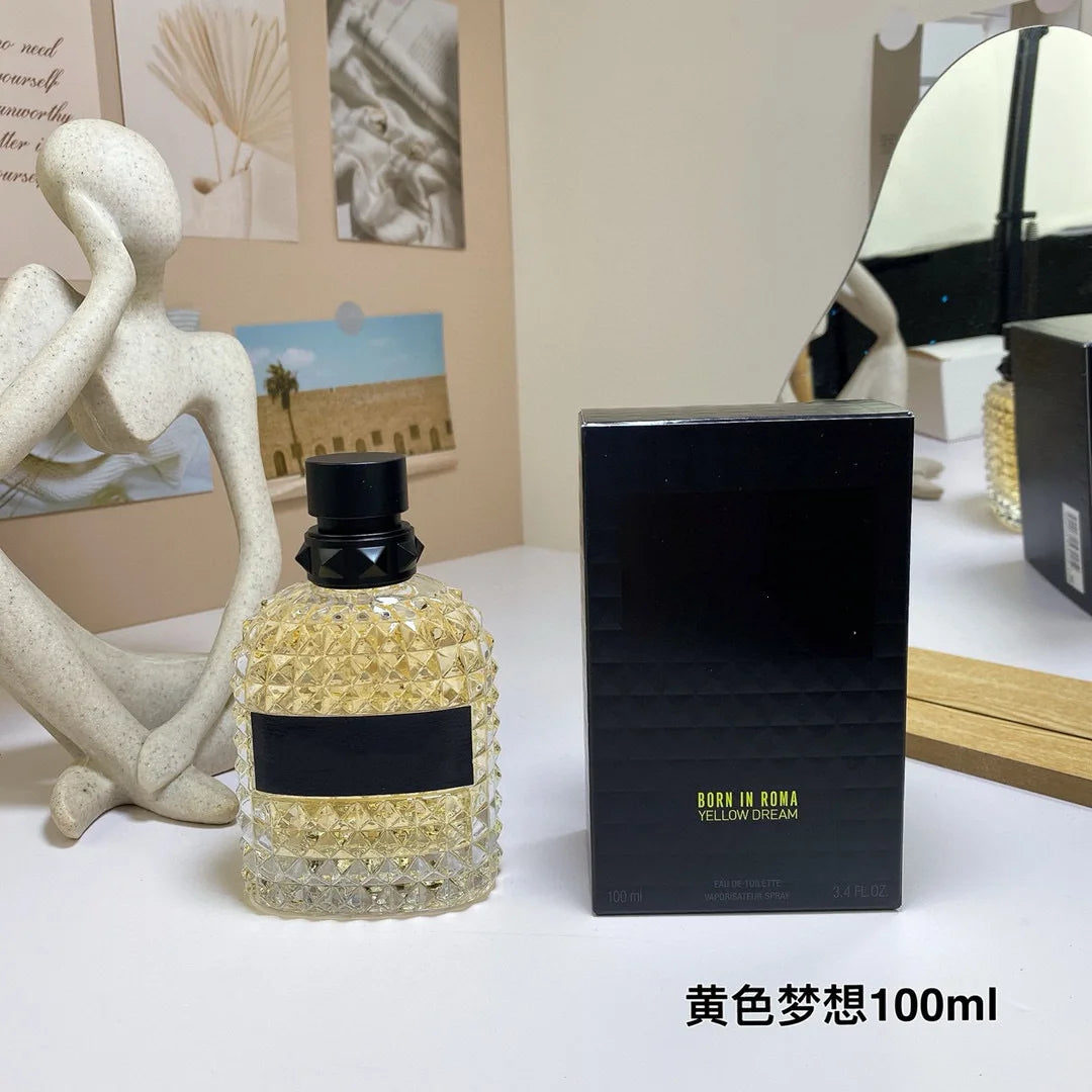 100ML Original Brand Perfume High-Quality Long Lasting Fragrance Charming Lady Body Spray Men Women's Perfumes Born in Roma