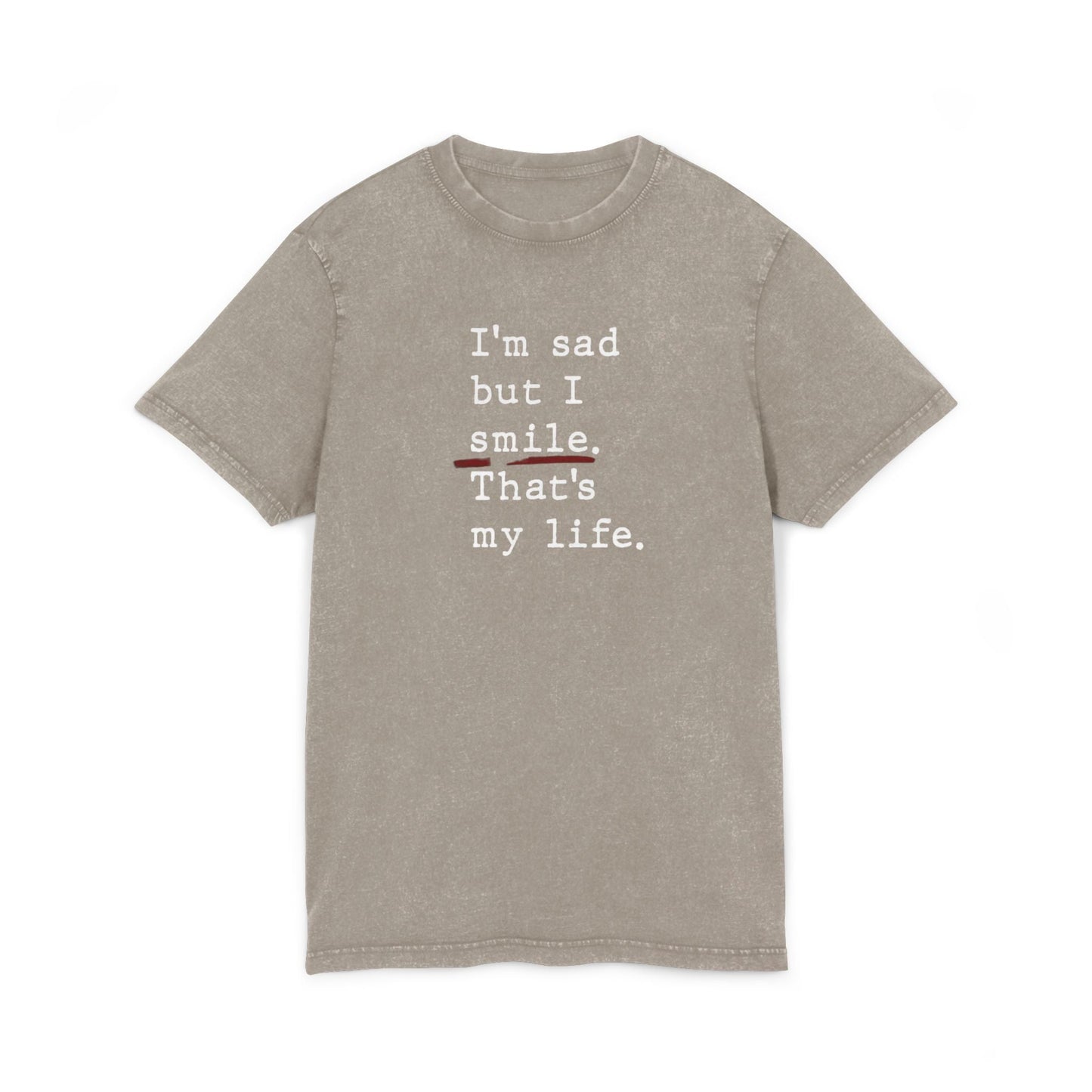 Acid Washed Graphic Tee: Casual Vibes, Perfect Gift for Friends, Everyday Wear, Layering Top, Self - Care Fashion - Metamorphosis Creations
