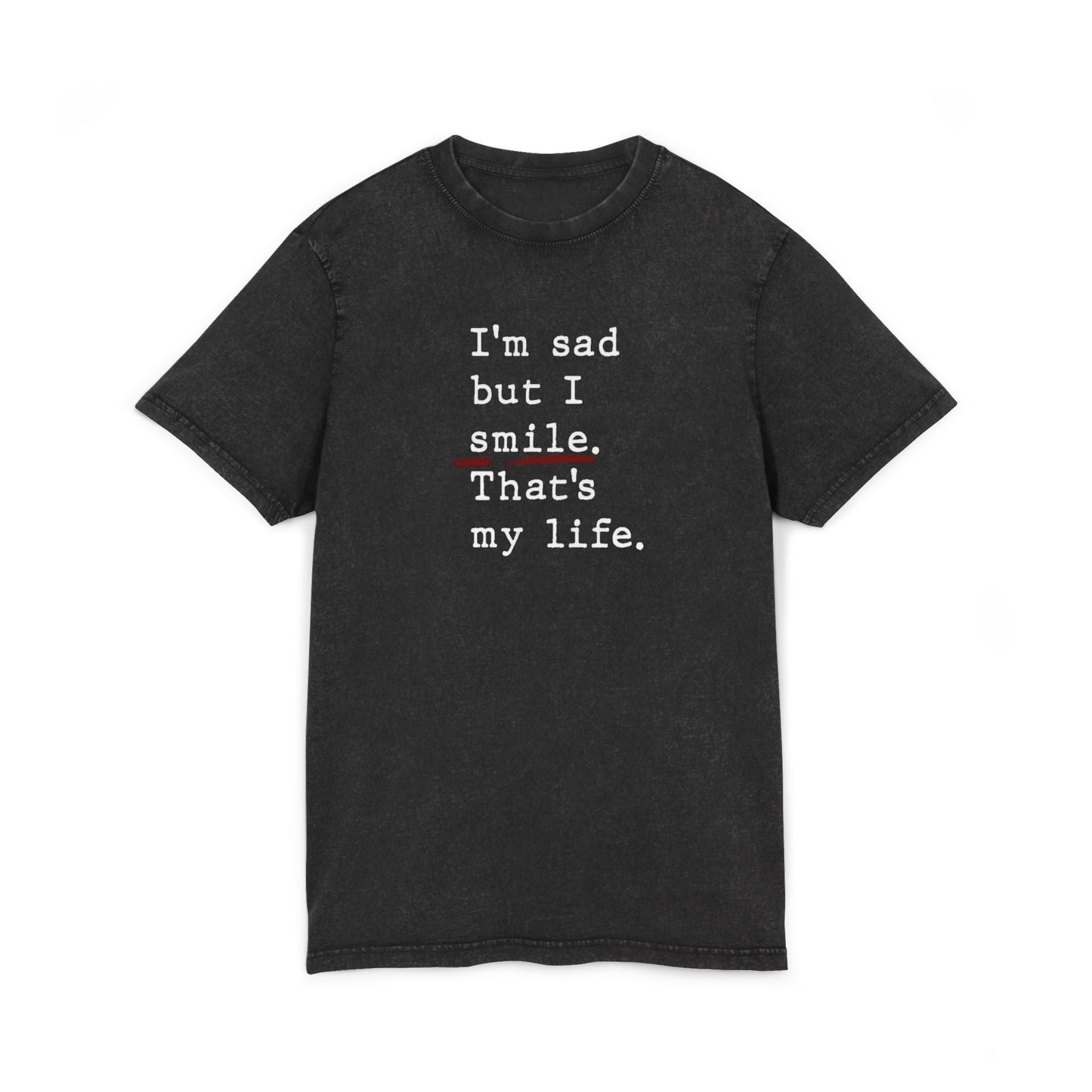 Acid Washed Graphic Tee: Casual Vibes, Perfect Gift for Friends, Everyday Wear, Layering Top, Self - Care Fashion - Metamorphosis Creations