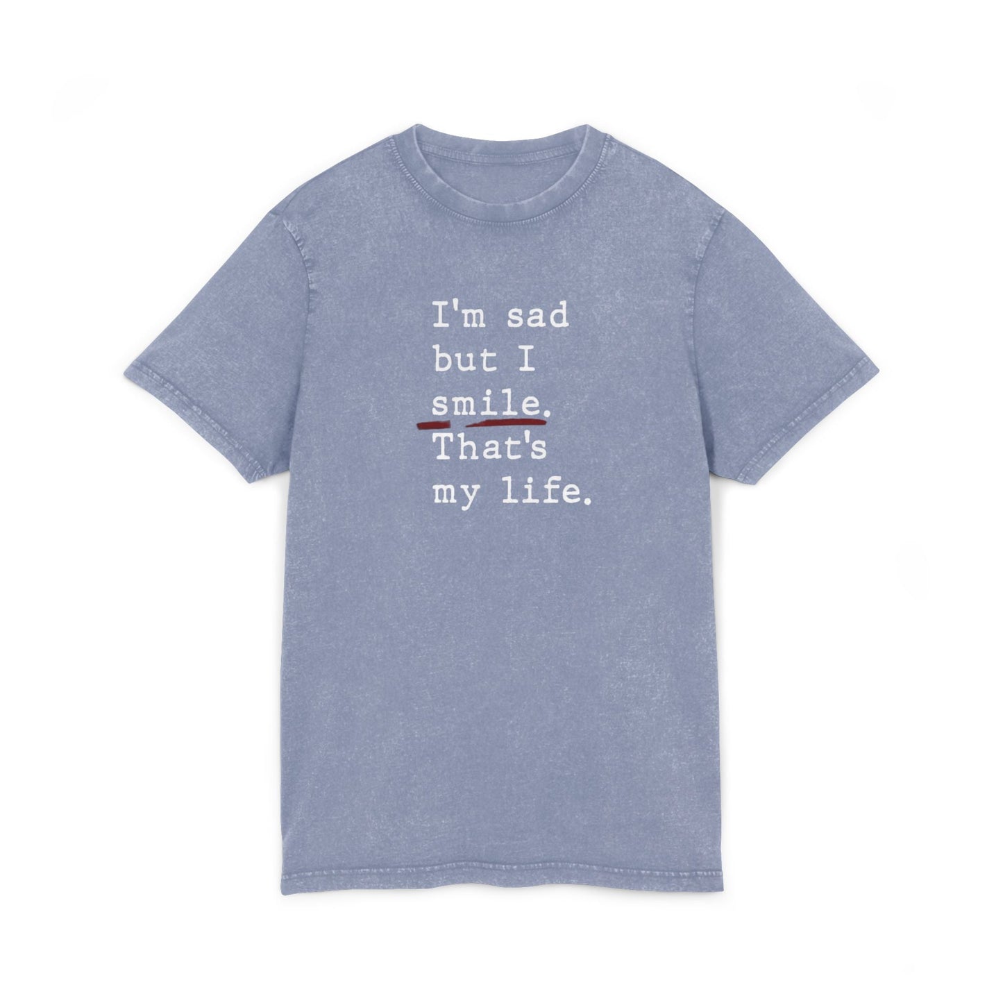 Acid Washed Graphic Tee: Casual Vibes, Perfect Gift for Friends, Everyday Wear, Layering Top, Self - Care Fashion - Metamorphosis Creations