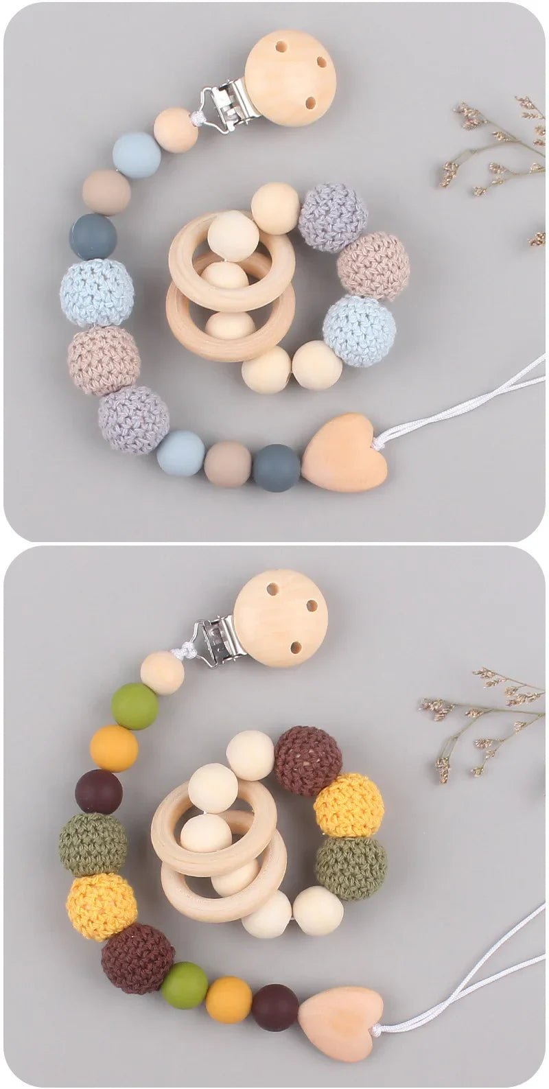 Baby Pacifier Clips - Metamorphosis Creations