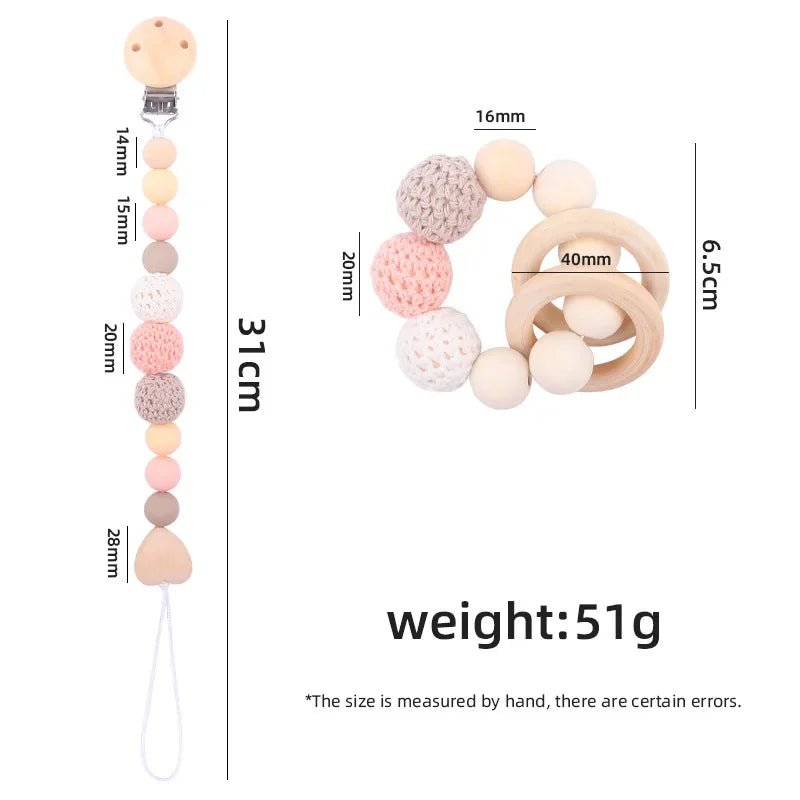 Baby Pacifier Clips - Metamorphosis Creations