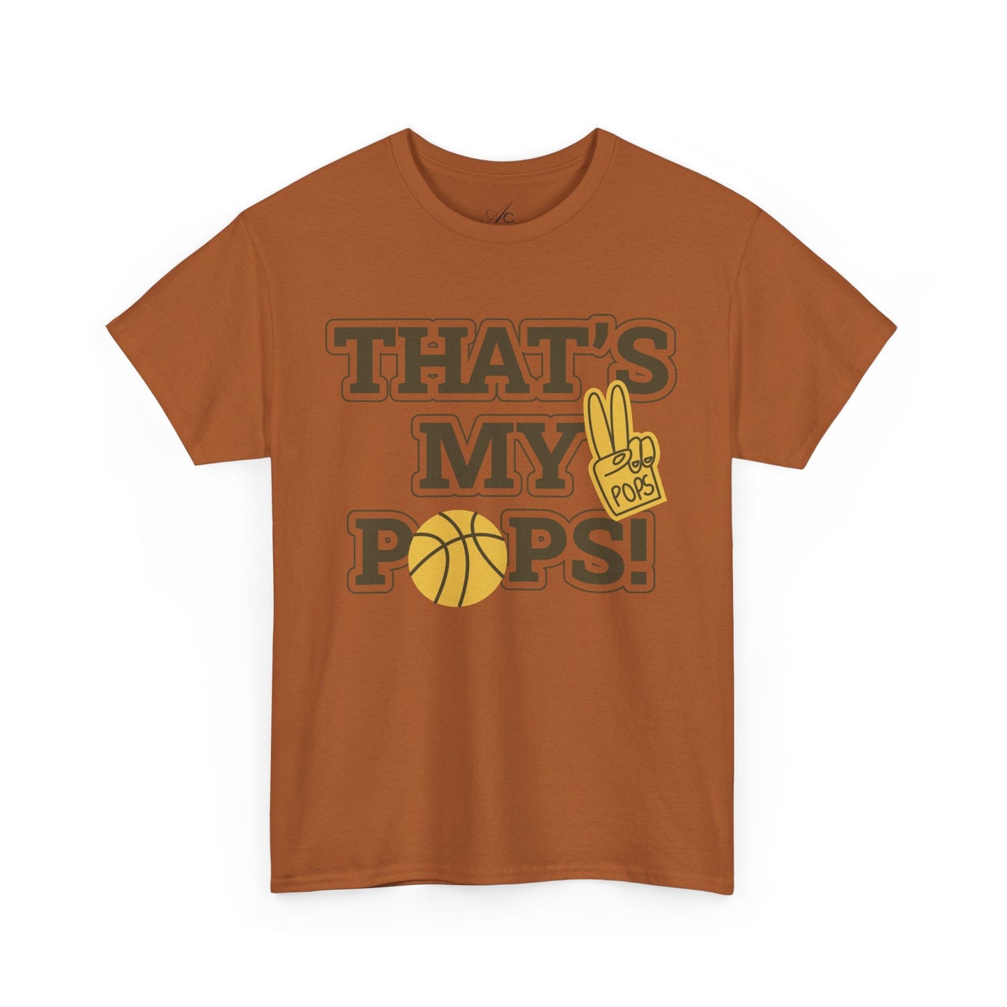 Basketball Dad Tee, Unisex Heavy Cotton T-Shirt for Father's Day, Sports Gift, Father's Day Gift, Family Tee, Casual Wear - Metamorphosis Creations