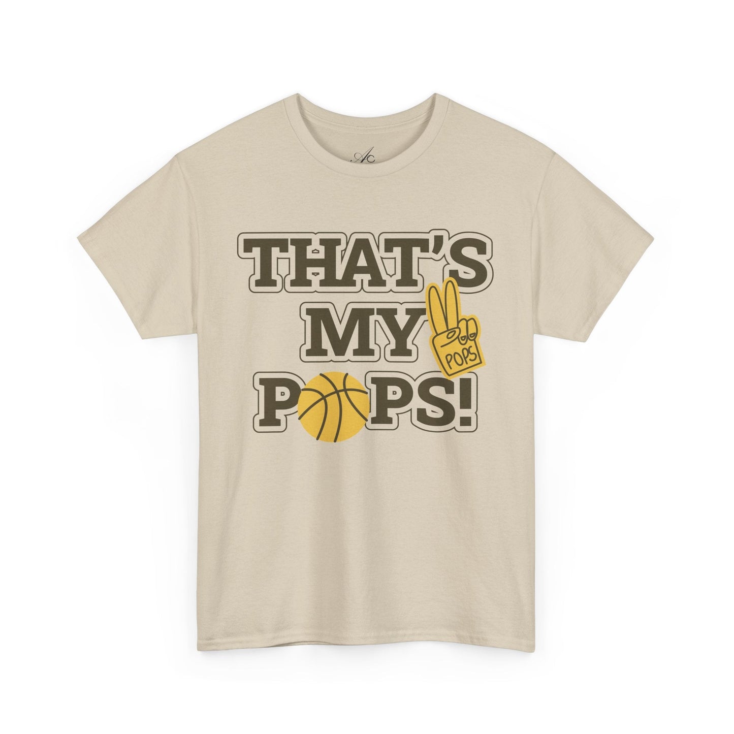 Basketball Dad Tee, Unisex Heavy Cotton T-Shirt for Father's Day, Sports Gift, Father's Day Gift, Family Tee, Casual Wear - Metamorphosis Creations
