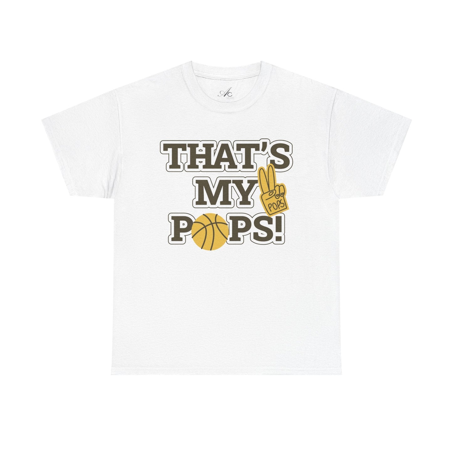 Basketball Dad Tee, Unisex Heavy Cotton T-Shirt for Father's Day, Sports Gift, Father's Day Gift, Family Tee, Casual Wear - Metamorphosis Creations