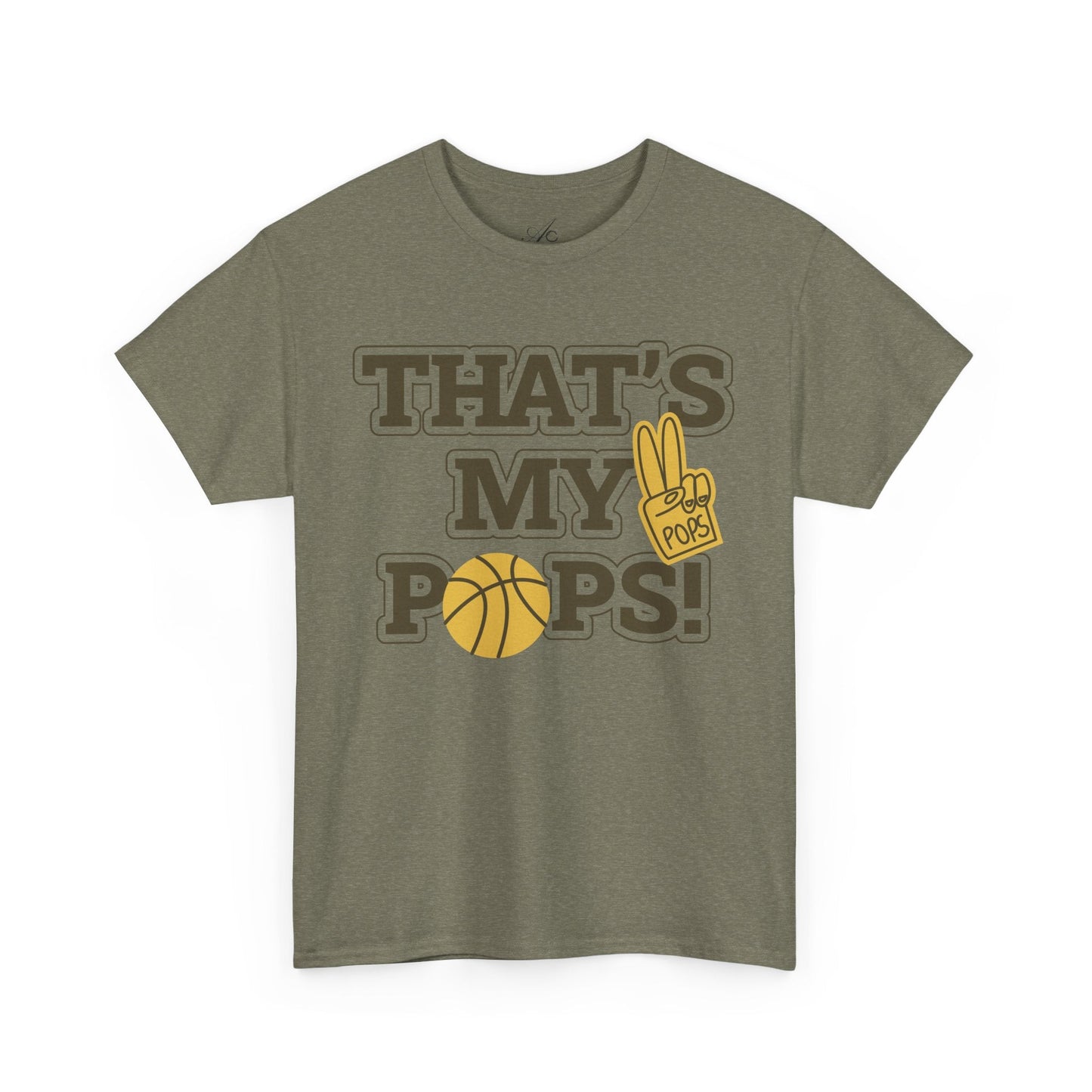 Basketball Dad Tee, Unisex Heavy Cotton T-Shirt for Father's Day, Sports Gift, Father's Day Gift, Family Tee, Casual Wear - Metamorphosis Creations
