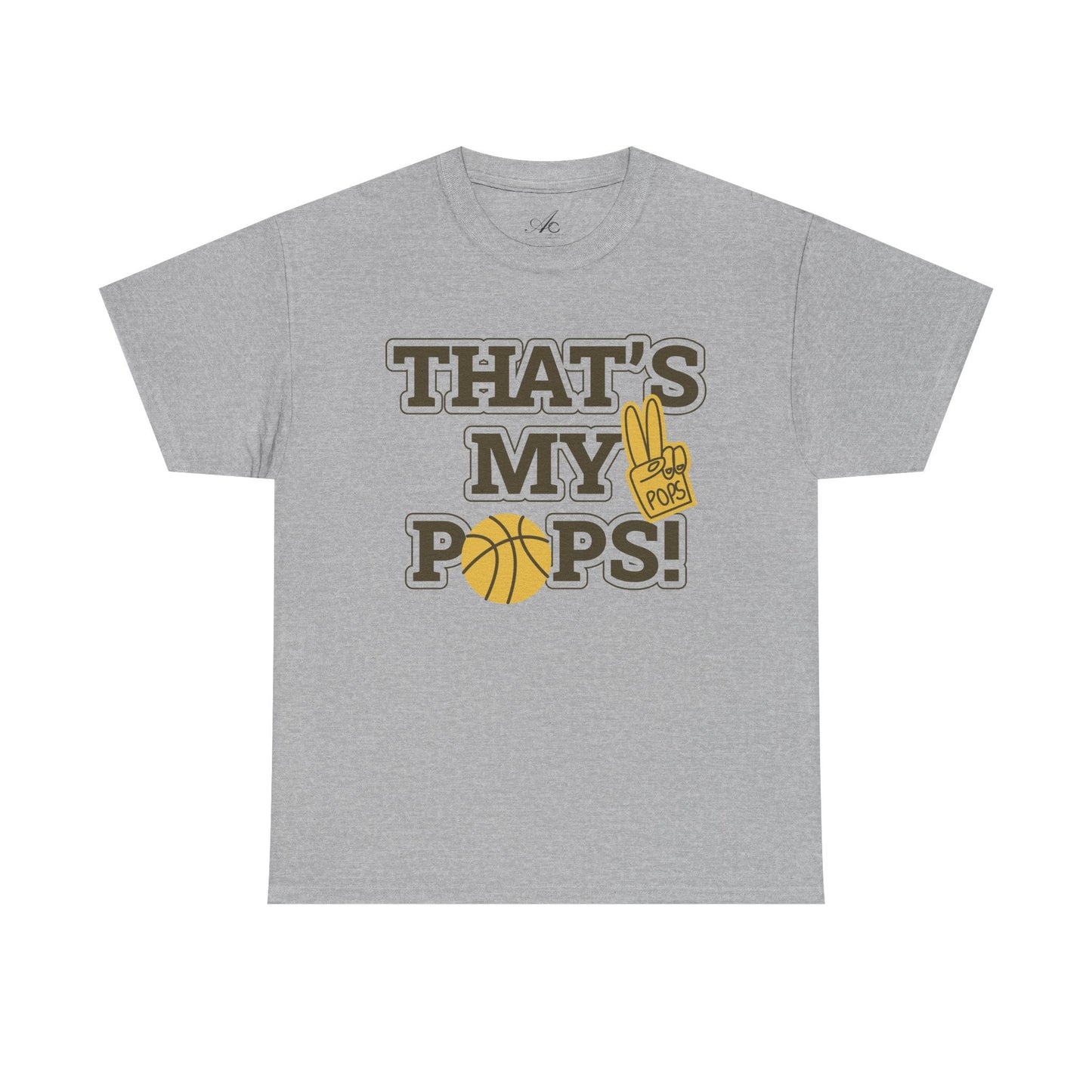 Basketball Dad Tee, Unisex Heavy Cotton T-Shirt for Father's Day, Sports Gift, Father's Day Gift, Family Tee, Casual Wear - Metamorphosis Creations